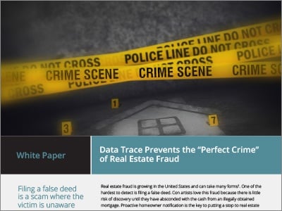 Data Trace Real Estate Fraud White Paper