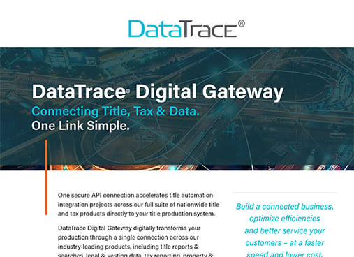 DataTrace Digital Gateway