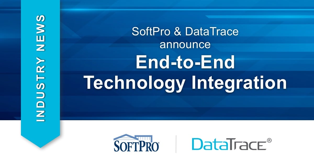 DataTrace Announces EndtoEnd SoftPro Technology Integration