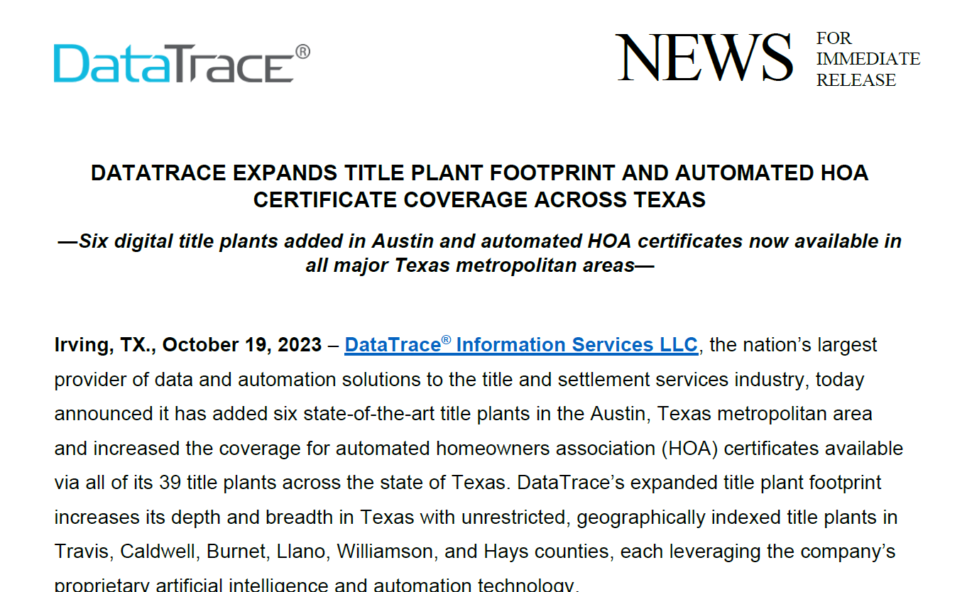 Title Plant Coverage PR Thumbnail
