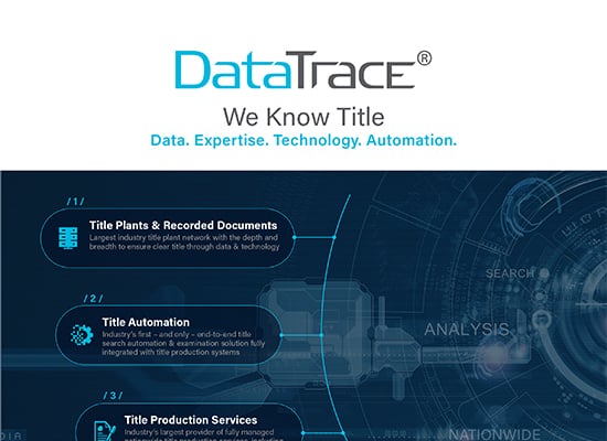 DataTrace Full Service Overview Brochure