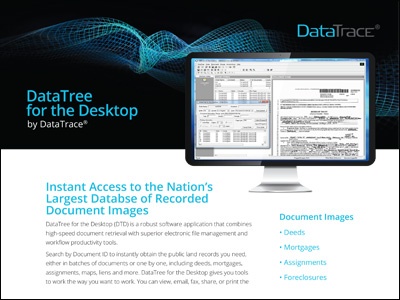 DataTree for the Desktop by DataTrace